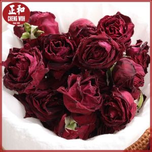 墨红玫瑰 50g Crimson Glory Rose 玫瑰之王玫瑰花茶 云南特产滇红玫瑰 Mawar Merah Tua