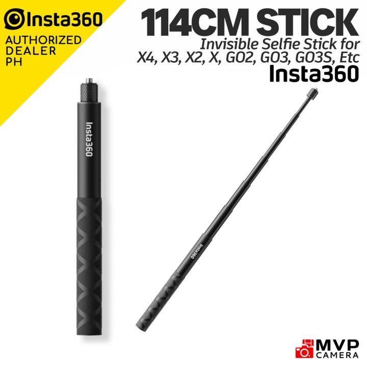 [OFFICIAL PH] Insta360 114cm Invisible Selfie Stick CINSAAVF Insta 360 ...