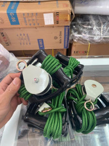 Dây Kéo Phục Hồi Cơ Tay Sau Tai Biến Ròng Rọc Tập Tay với 2 tay nắm nhựa và sợi dây dù hỗ trợ phục hồi cơ tay hiệu quả