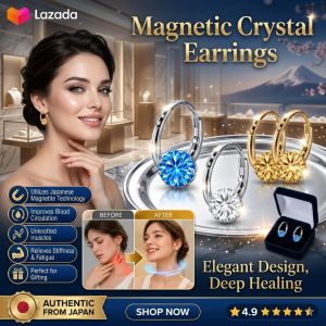 Magnetic Earrings Fashion Earrings Lightweight Ear Jewelry Elegant Daily Wear Accessories Easy To Wear Minimalist Women Earrings Premium Quality Ready Stock