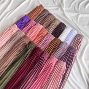 Rok panjang wanita mewah // rok plisket premium // rok wanita terbaru // rok mayung standar dan jumbo bisa muat bb 35 sampai bb 75kg