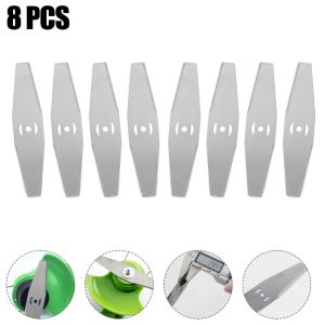 8PCS/SET 15CM Kepala Pisau Gergaji Pemotong Rumput Saw Blade Untuk Mesin Pemotong Rumput Pengganti Bahan Metal