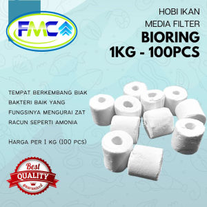 Bioring Filter Aquarium 1 Kg: Penyaring Bakteri Jahat & Kotoran Ikan Murah