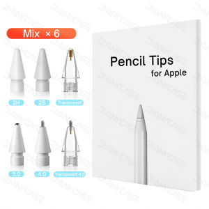 For Apple Pencil Drawing Tip 2B & HB & Thin Tip & Transparent Nib For Apple Pencil Pro 1st 2nd Generation Nib iPad Stylus Pen