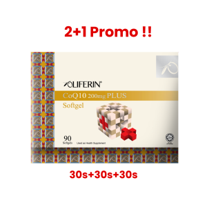 Oliferin® CoQ10 200mg PLUS softgel Advanced Formula: Optimise Your Energy