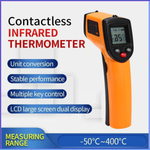 PENGIRIMAN CEPAT SMARTSENSOR Thermometer Laser Infrared Non Contact GM320 / termometer suhu badan digital ruangan mesin motor mobil udara minyak goreng tembak