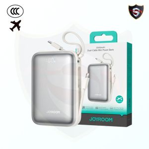 3C Certified 20000mAh Powerbank 22.5W Fast Charging | Joyroom PBF29 Built-in Dual Cable + LED Display