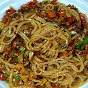 Nanchang Mixing Powder Convenient Fast Food Jiangxi Specialty Breakfast Dormitory Rice Noodles Lazy Supper Mixing Powder