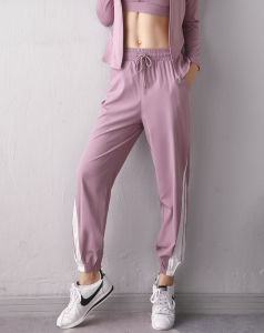 Women Harem Yoga Pants Adjustable String Loose Fit Quick-Drying Trousers Running Sports Yoga Outfit Size S M L XL Seluar Sukan Panjang Perempuan AR CK082