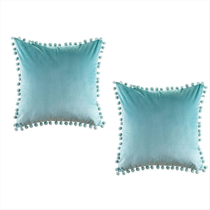 Velvet Cushion Cover Soft Decorative Pillow Case Covers Home