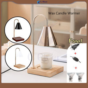 【COD】 Candle Warmer Dimmable Large Size Aromatherapy Light Control Warmer Melting Candle Lamp Wax Adjustable Electric Candle Warmer Lamp On Sale  INS Aromatherapy Desk Lamp Scented Bedside Lamp For Bedroom [ With 2 Free Halogen Bulbs]