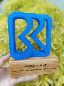 PLAKAT LOGO LAMBANG BRI(BISA REQUEST LOGO)