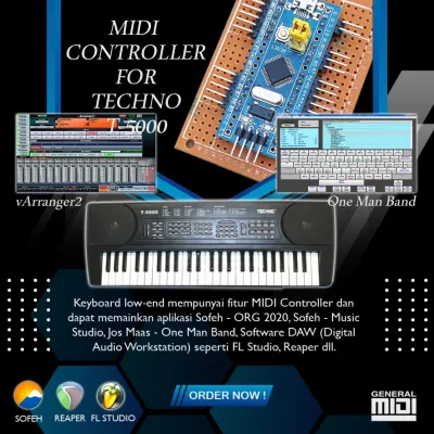 Keyboard Techno T-5000 Oprekan (Modified) ORG 2020-2025