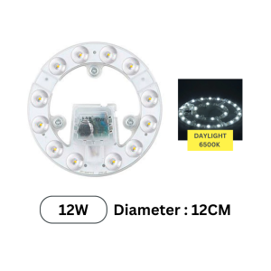 Easyhome.sg 3 Color LED Ceiling Light  Replacement Magnetic Modular Circular Tube