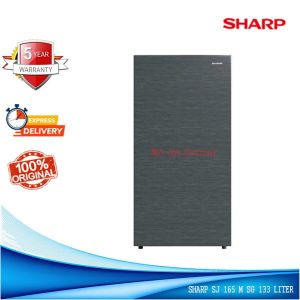 SHARP Kulkas 1 Pintu 133 Liter SJ 162 MN HS Low watt Garansi Resmi 5 TH SEMI DEFROST