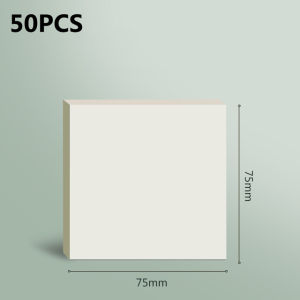 Transparent Sticky Notes 50 sheets S M L Size Memo Pad Bookmark Marker Memo Sticker Paper Office School Supplies