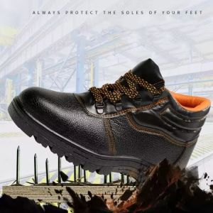 รองเท้าความปลอดภัยของผู้ชาย รองเท้าหัวเหล็กของผู้ชาย รองเท้าบูทสำหรับผู้ชายที่ทันสมัย รองเท้าทำงานของผู้ชาย รองเท้าบูทแข็ง
