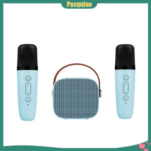 Dual Microphone Wireless Karaoke Speaker Portable Professional Karaoke Smart External 3D Stereo Surround