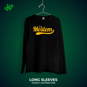 Desain Kaos Keren - Im Moslem - Kaos Islami - Bahan Combed 20s Tebal Lembut dan Nyaman Standar Kaos Distro