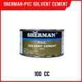 Sherman PVC solvent cement 100 cc (SC100S). 