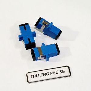 Đầu nối quang SC - SC chuẩn SC / UPC Xanh dương (Fast Connector Optical Fiber) / Bán 2 Đầu