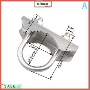 Follow Get New[Bloom Z] M6อุปกรณ์ติดตั้งสลักเกลียวรูปตัวยูเสากันสนิมสำหรับเสาอากาศนอกบ้านเสายึด V