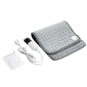 Electric Heated Blanket Adjustable Temperature Heating Pad with 9 Heat Setting and Overheat Protections for Winter Warm