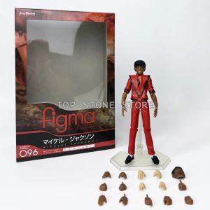Mô hình đồ chơi nhân vật hành động Figma Michael Jackson Thriller Vua nhạc Pop # 096 Tượng Jackson 14cm Búp bê sưu tầm PVC