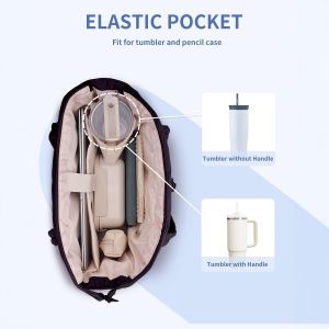 New Tote Bag Womens Handbag Lightweight Portable Travel Bag Quilted Shoulder Bag Casual Handbag