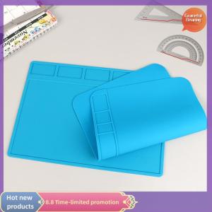 Graceful 1Pc ESD Heat Insulation Soldering Mat Computer Phone Repair Pad High Temperature Resistance Working Silicone Soldering Mat