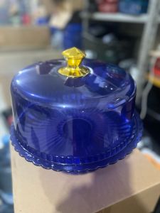 TEMPAT KUE / RAK KUE / CAKE TRAY BULAT BENING CANTIK FGSTORE