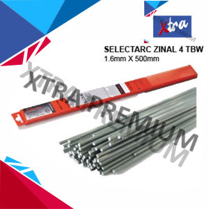 Selectarc Zinal 4 TBW Multipurpose Brazing Rod (1.6mm x 500mm) (Made in France) Aluminium Welding Rod