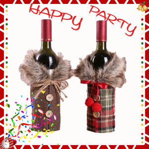 Party Wine Bottle Cover Champagne Bottle Cover Sleeve Gift Bag for Holiday Party Table Decor Home Restaurant