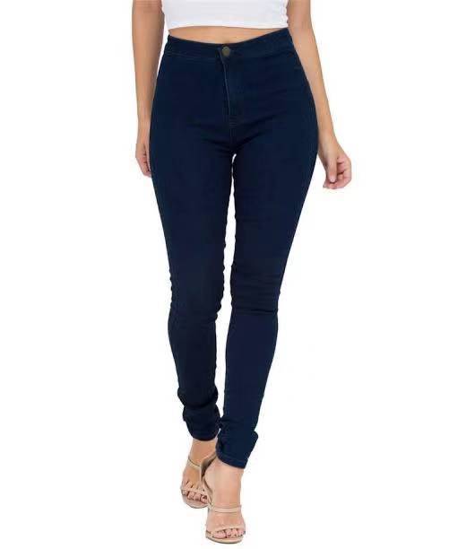 Sophia Fashion Shop - High waist Navy blue Stretchable skinny jeans pants  for Women, High quality COD