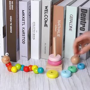 Combo 6 Đồ Chơi Gỗ Thông Minh Giáo Dục Phát Triển Tư Duy Sớm Phương Pháp Montessori