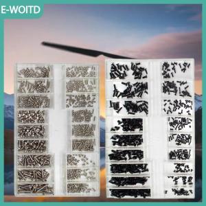 【E-WOITD】 1 Bộ đồng hồ vít hộp 18 loại vít Kit Mini phẳng Đầu vít cho điện thoại máy tính bảng Máy ảnh ống kính máy tính xách tay sửa chữa phụ kiện