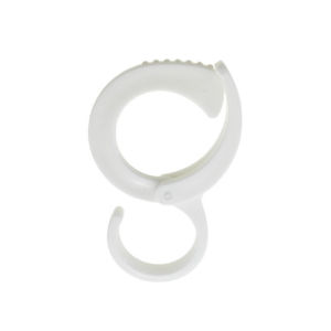 Plastic Hooks with Snap ring Wardrobe Rails S Hooks