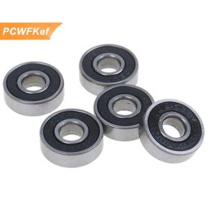 【PCWFKef】 5 con lăn trượt ván 608RS ABEC-7 màu đen vòng bi kín 8x22x7mm