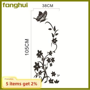fanghui Butterfly Refrigerator Sticker Home Decoration Kitchen Mural DIY Wall Stickers