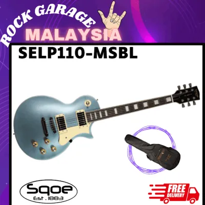 Sqoe SELP110 HH Les Paul Electric Guitar With Gig Bag Rosewood FB ( SELP-110 / SELP 110 )