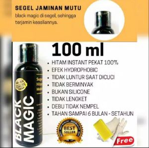 Penghitam Dashboard Motor & Mobil Black Magic isi 60ml