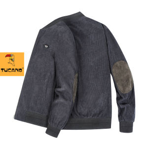 Tucano แจ็คเก็ตขนแกะสำหรับผู้ชาย แจ็คเก็ตแฟชั่นลำลองกลางแจ้ง