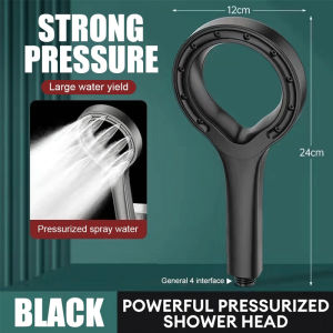 Shower Head with Handheld Shower Head High Pressure Shower Heads athroom Water Heater Bath Pressurized Rain Shower Head Support COD Hollow Design Shower Head High Pressure Handheld Showerhead Bathroom Supplie