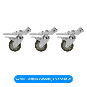 Selens Lowboy Steel Stand with Rolling Base Combo Head Professional Low Center High Load Bearing Light Stand For Studio Film TV