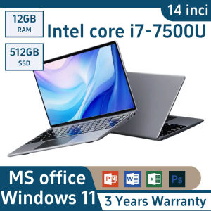 （3-year-warranty）2025 Ultra Slim i7 Laptop Computer PC 14.1" intel Core i7-7500U Laptops 12GB RAM 1TB 2TB SSD Portable Laptop Notebook Windows 11