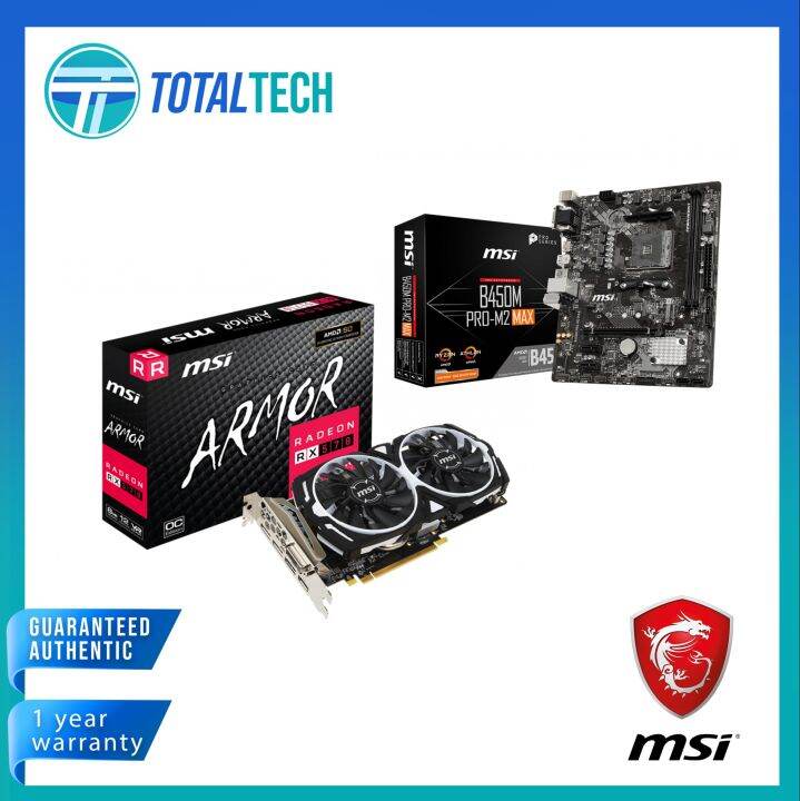 Msi rx 570 armor oc fashion 4gb