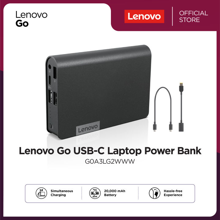 Lenovo Go USBC Laptop Power Bank G0A3LG2WWW Lazada PH