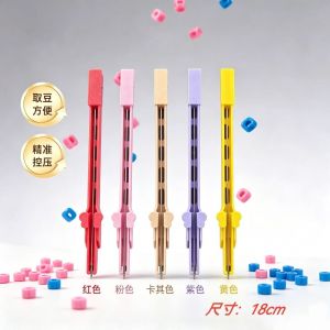 CHANBAEK 2.6mm Storable Bead Pen Handheld Efficient Automatic Fuse Bead Pen Professional Ergonomic Automatic Bead Dispenser DIY Craft Projects