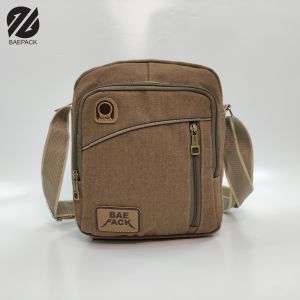 Tas Selempang Cowok Dengan Lubang Headset Brandon Baepack / Tas Bahu Pria