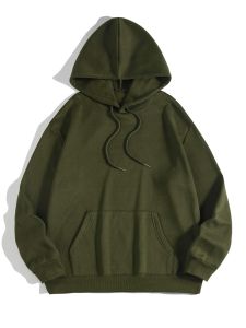 Sweater hoodie wanita bahan fleece tebal - oixs apparel